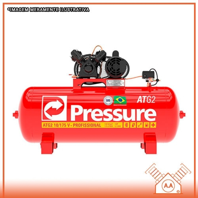 Compressor de Ar Comprimido Industrial Comprar Caraguatatuba - Compressor Industrial Gigante