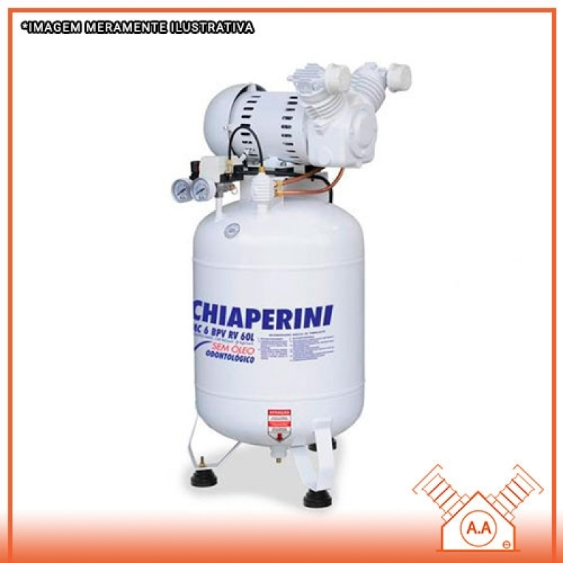 Confeccionar Compressor Odontológico 1hp São Bernardo do Campo - Compressor Odontológico 50 Litros