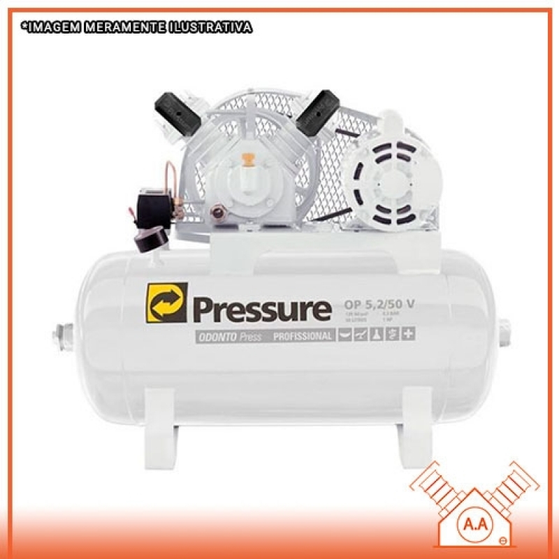 Manutenção Compressor Odontológico Itanhaém - Manutenção Compressor para Comboio