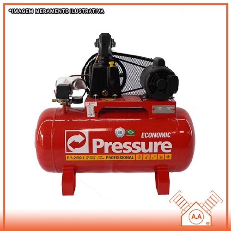 Preço de Compressor Alternativo de Pistão Simples Santos - Compressor de Duplo Pistão