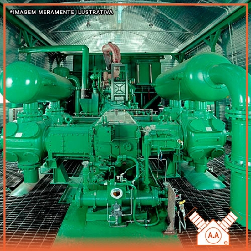 Projeto de Compressor de Ar de Alta Pressão Valor Iguape - Projeto de Compressor Ar Comprimido Industrial