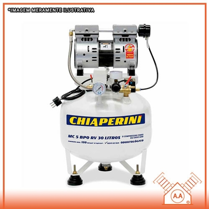 Projeto para Compressor Odontológico 50 Litros Cananéia - Compressor Odontológico a óleo Projeto para Compressor Odontológico 50 Litros Cananéia - Compressor Odontológico a óleo